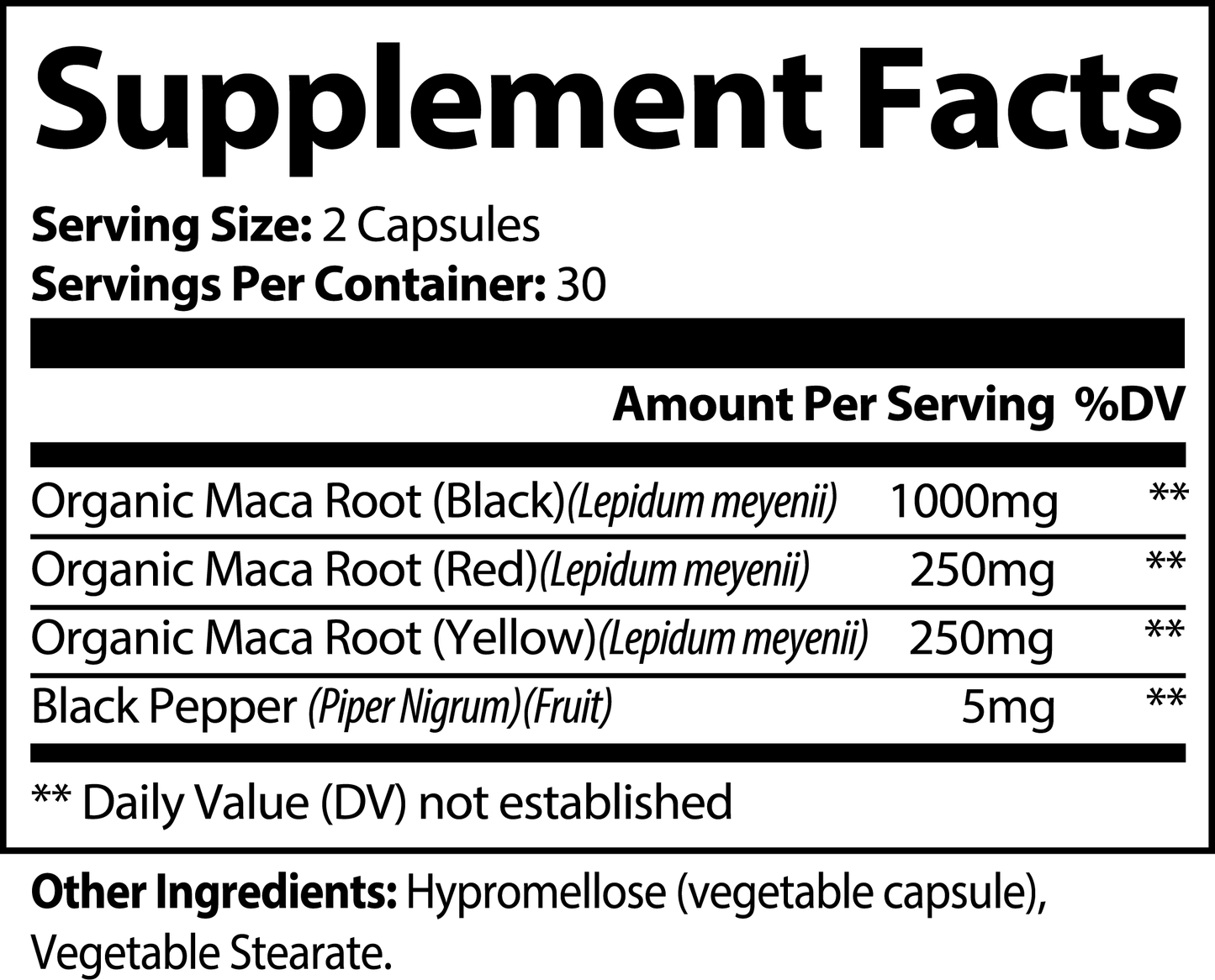 Maca Root +