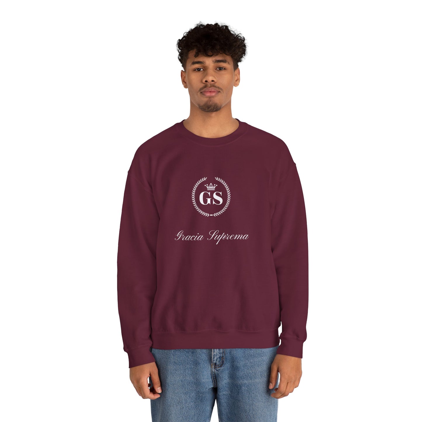 FISH WITH A CLOSED MOUTH NEVER GETS CAUGHT  CREWNECK