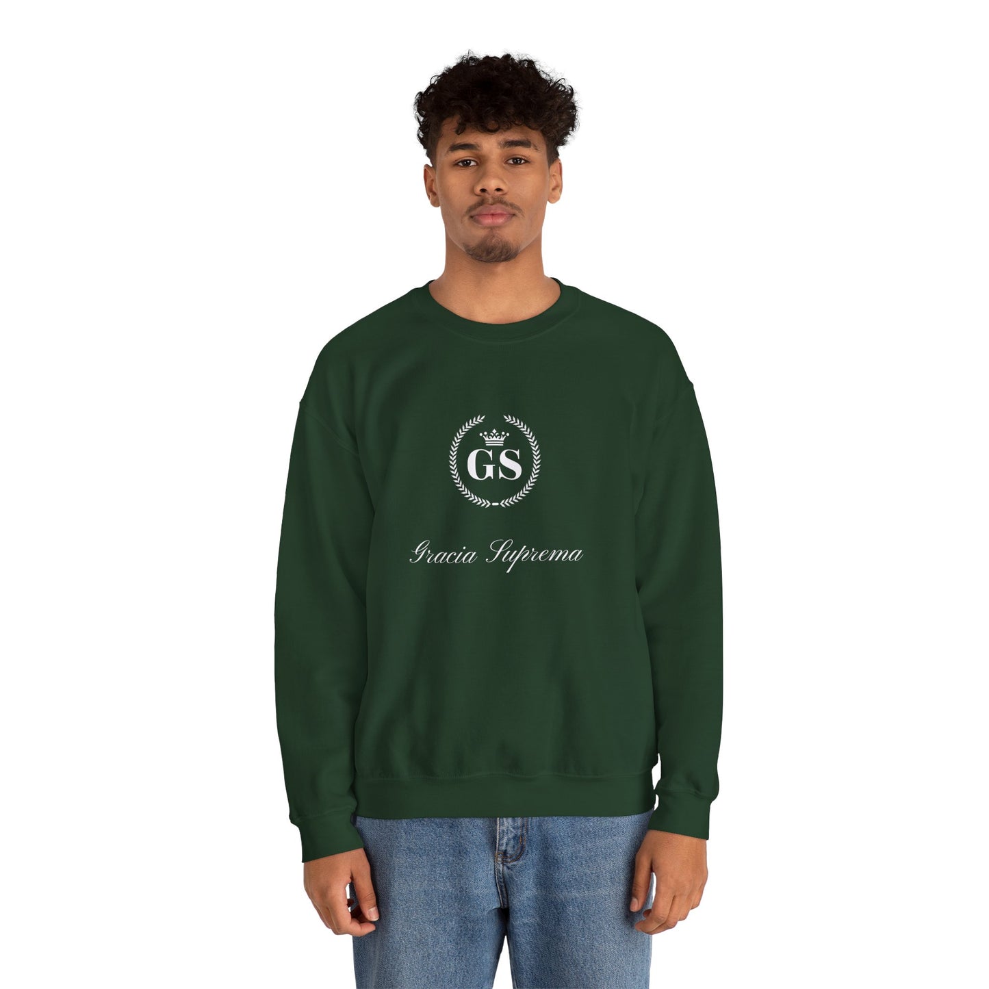 FISH WITH A CLOSED MOUTH NEVER GETS CAUGHT  CREWNECK